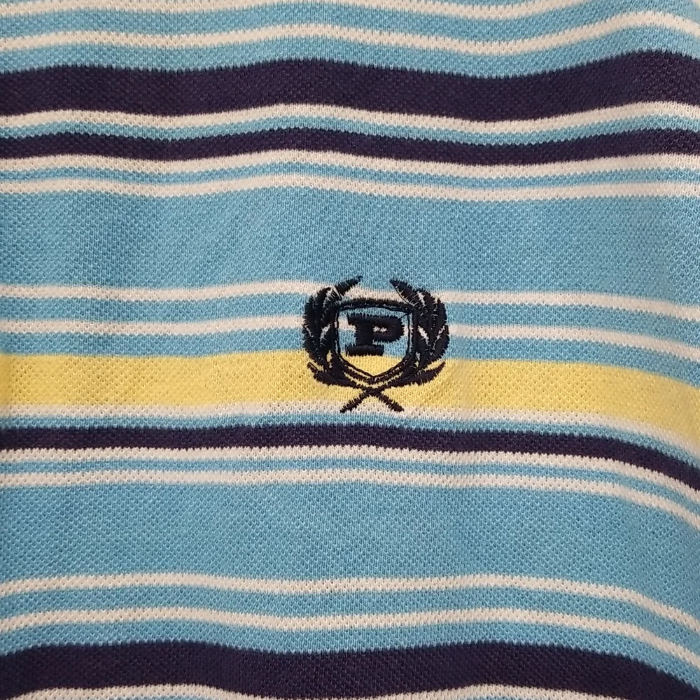 NWT Men's Phat Farm Striped Polo Shirt Size 3XL - Picture 3 of 5